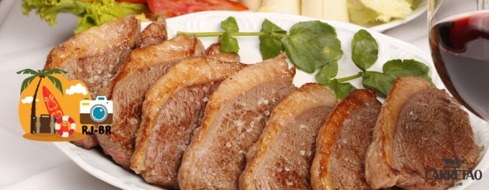 Carreto Ipanema churrascaria -  Rodzio de carnes, buffet de saladas, comida japonesa, queijos finos e guarnies